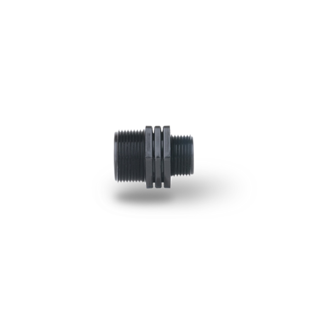 Threaded Reducing Nipple - 2" × 1.5" - Poelsan