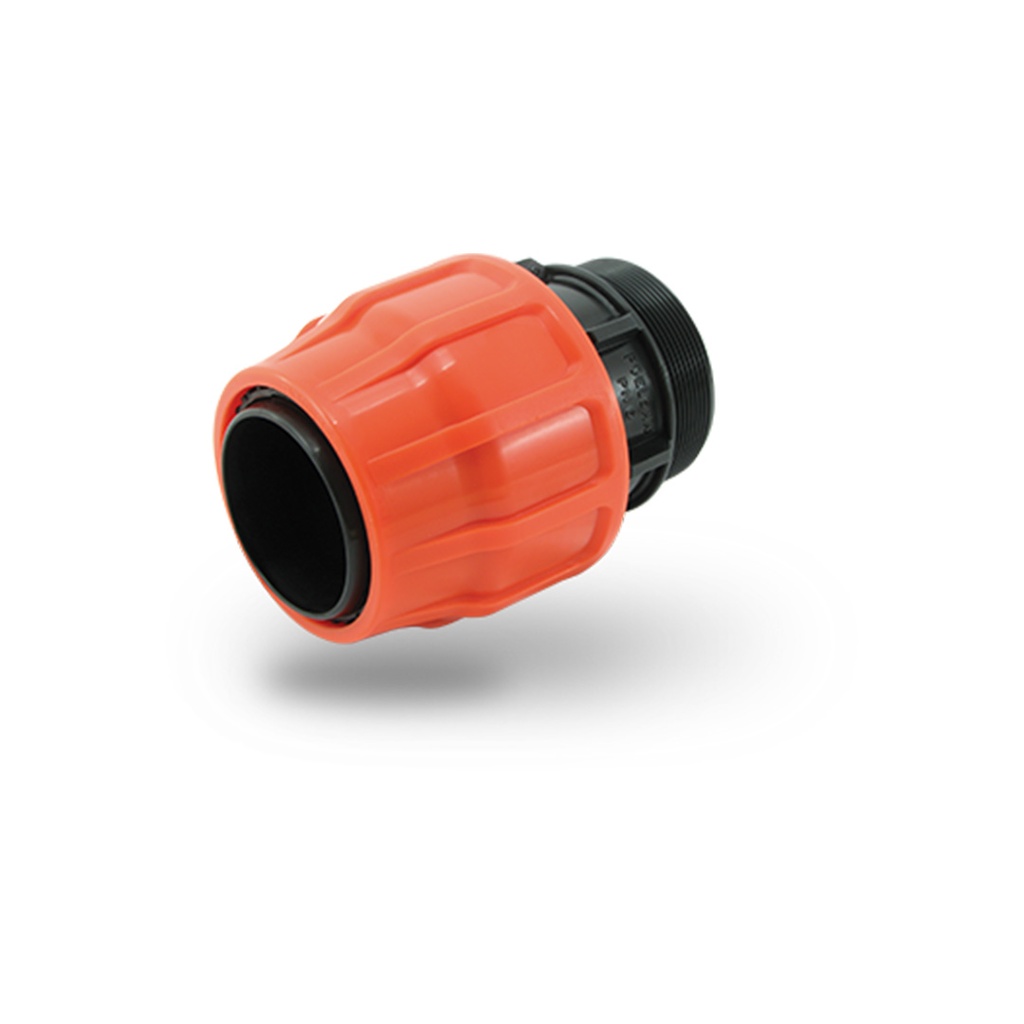 Layflat Male Adaptor - 3" - Poelsan
