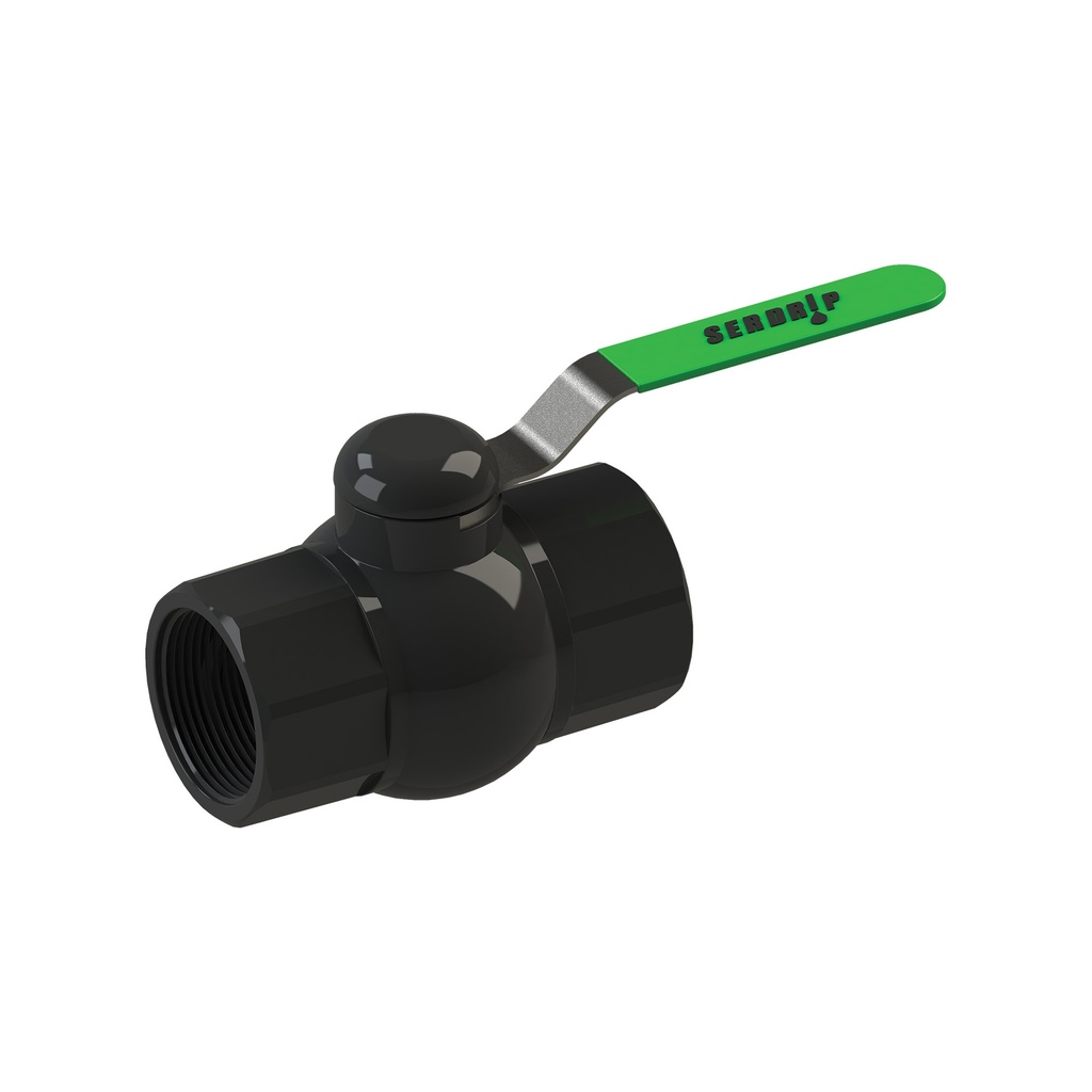 PP Ball Valve With Steel Bar - 1.5" - Serdrip