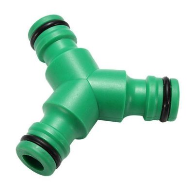 Green Triple Faucet Splitter - QR